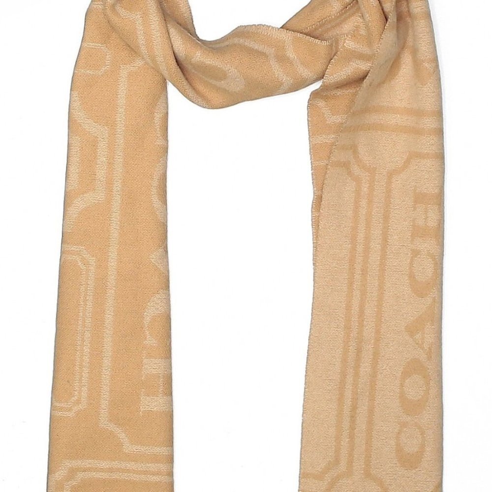 COACH  Lady's Cream Scarf - Picture 3 of 8